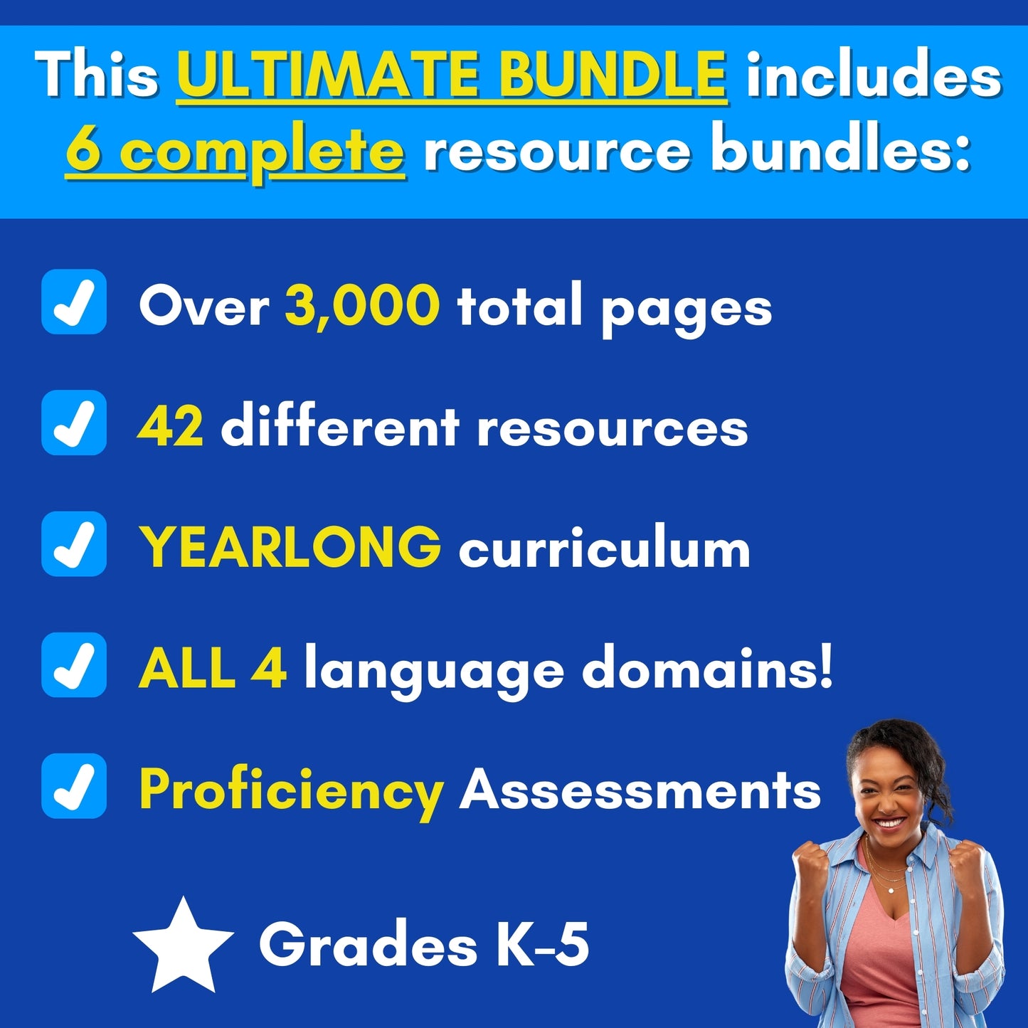 Newcomers Ultimate Bundle: Grades K-5