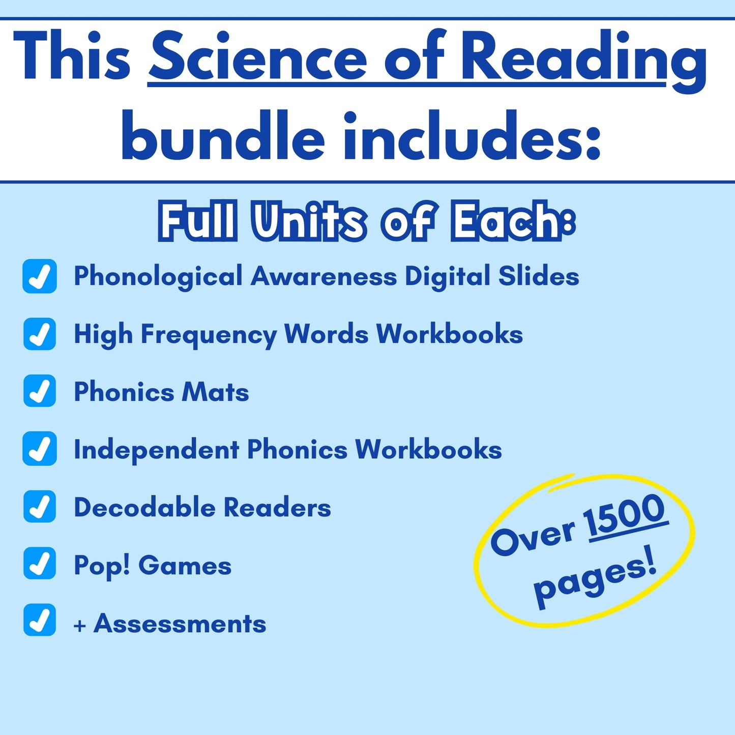 Phonics and Reading Bundle: Grades K-12