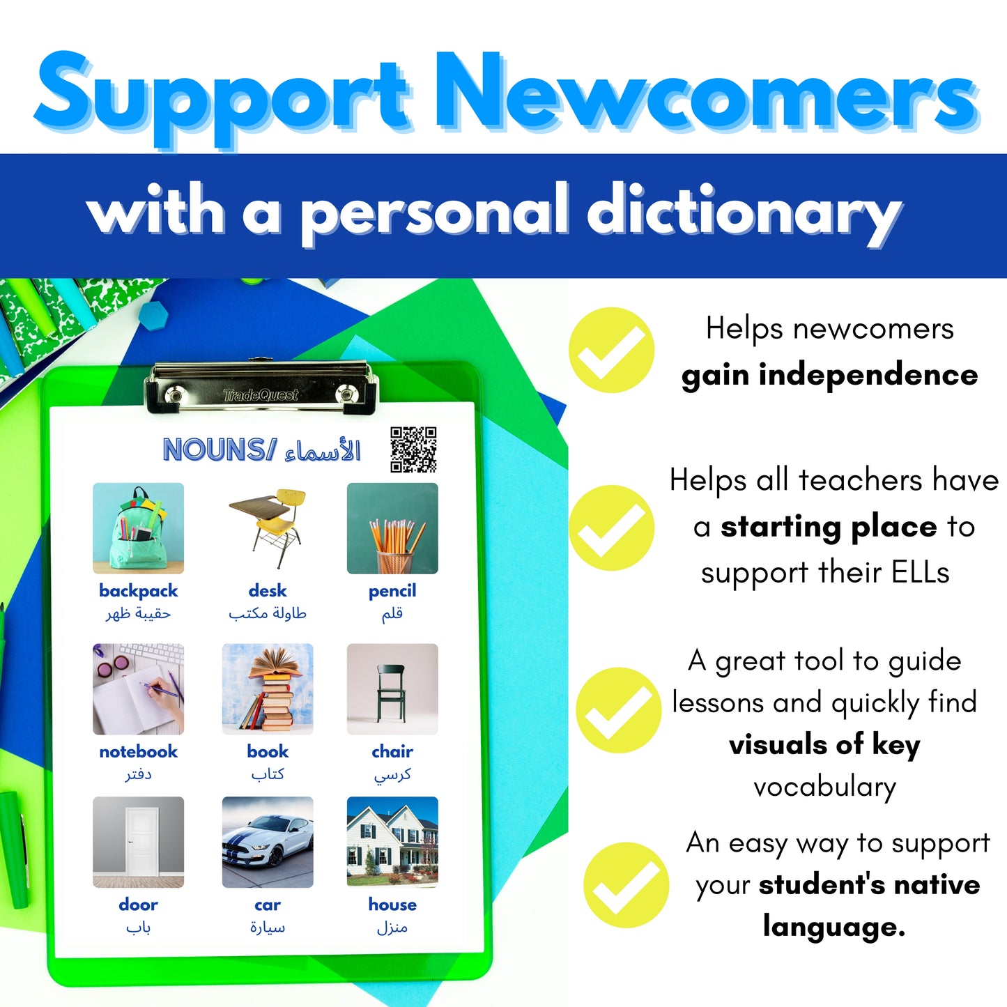 Multilingual Picture Dictionary Bundle: Grades K-12