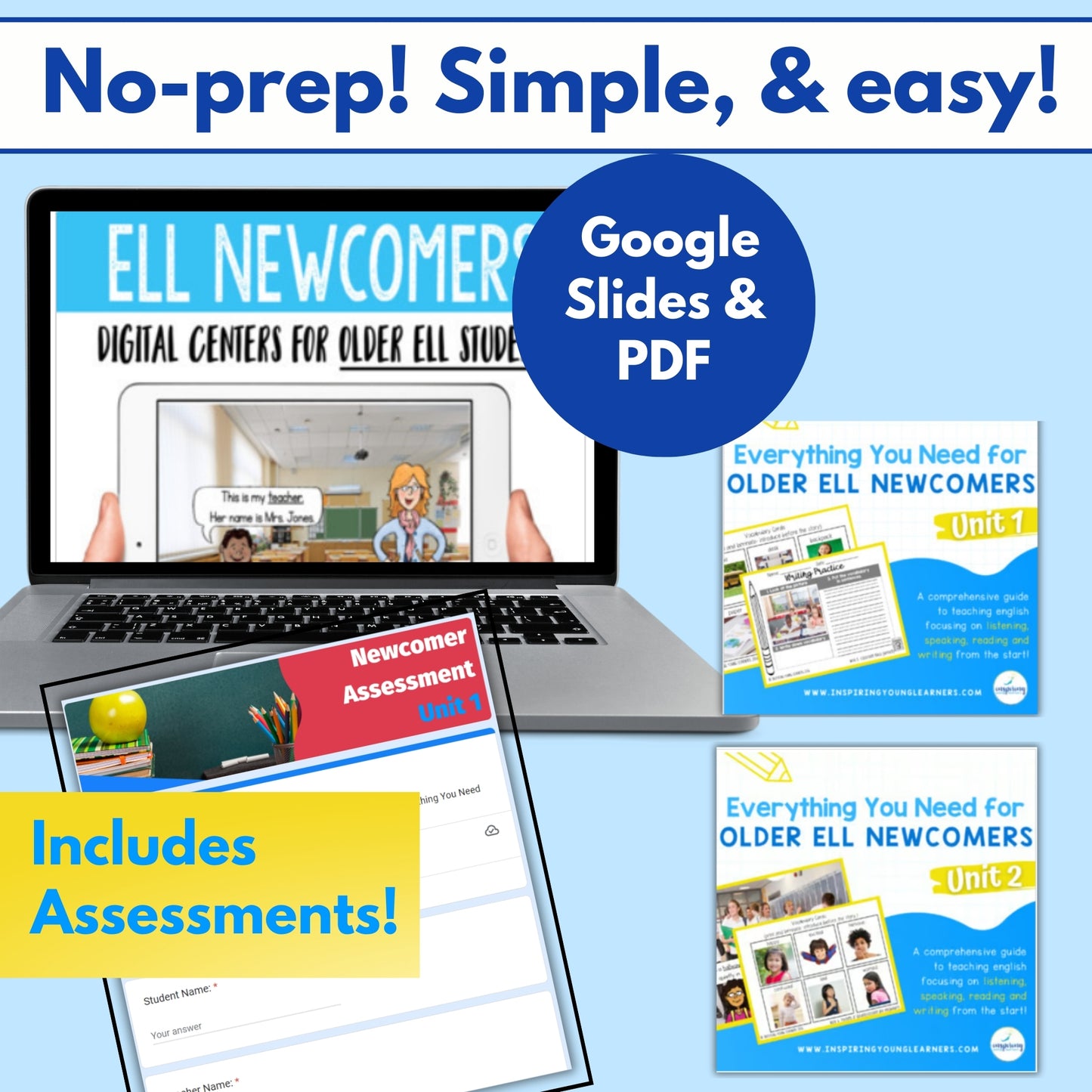 Newcomers Mega Bundle: Grades 3-8