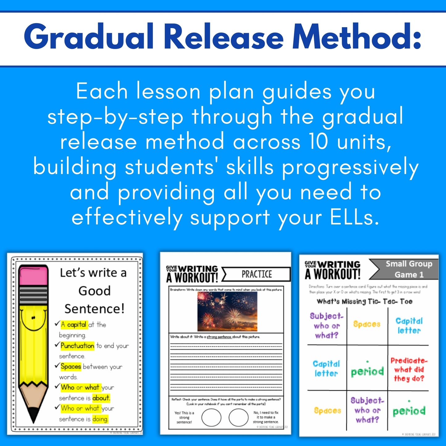 Writing Intervention Units: Grades 1-6