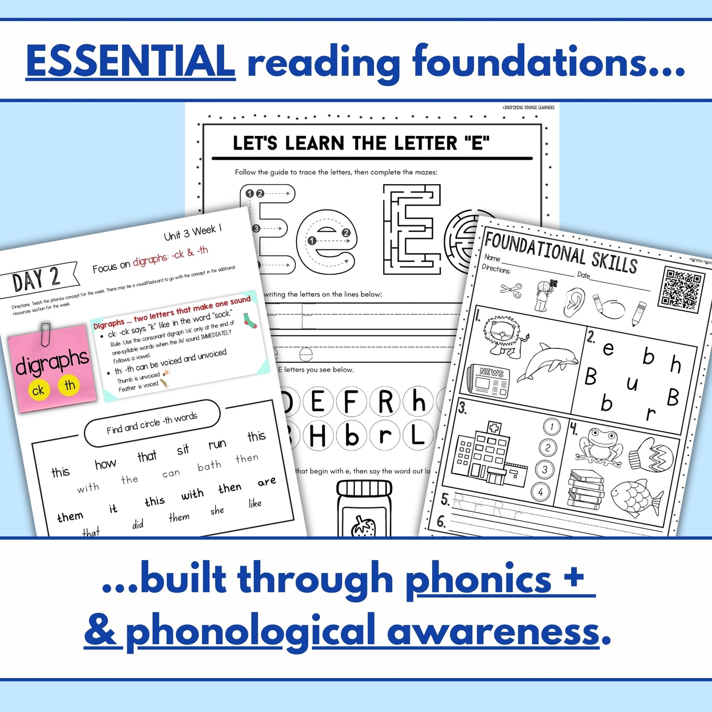 Phonics and Reading Bundle: Grades K-12