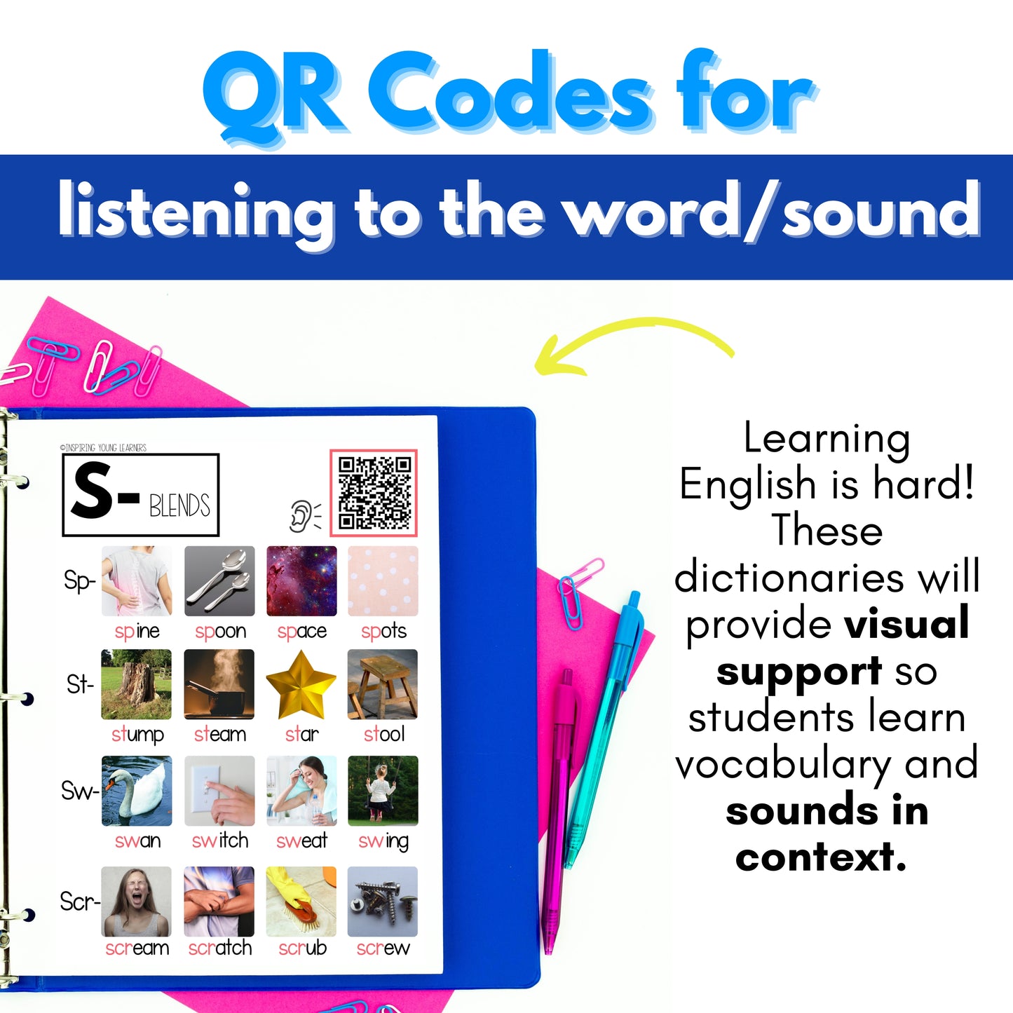 Multilingual Picture Dictionary Bundle: Grades K-12