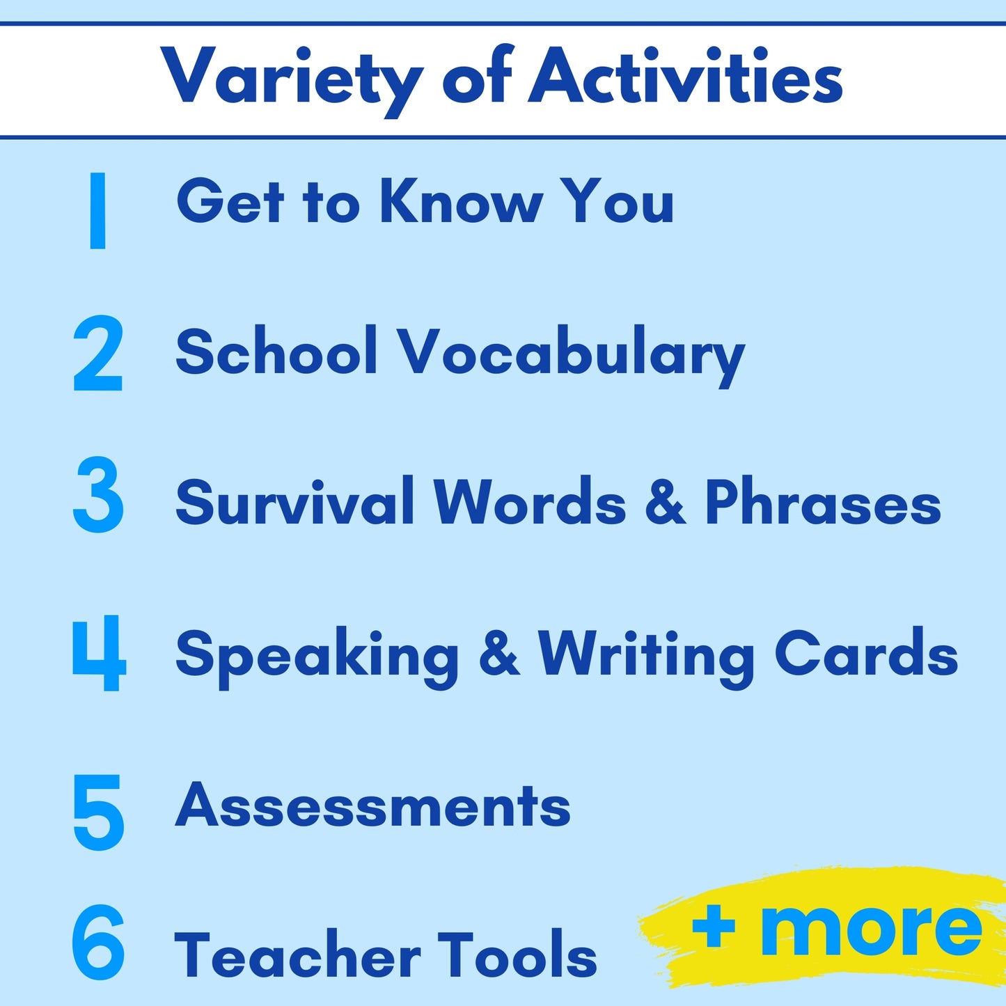 Welcoming ELL Newcomers, Back to School Bundle: Grades K-8