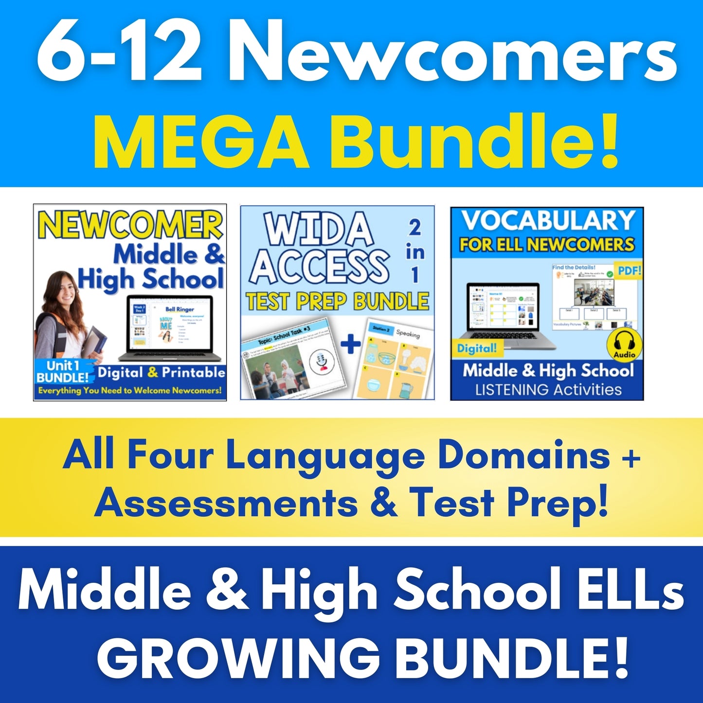 Middle and High School Mega Bundle: Grades 6-12