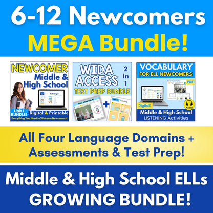 Middle and High School Mega Bundle: Grades 6-12